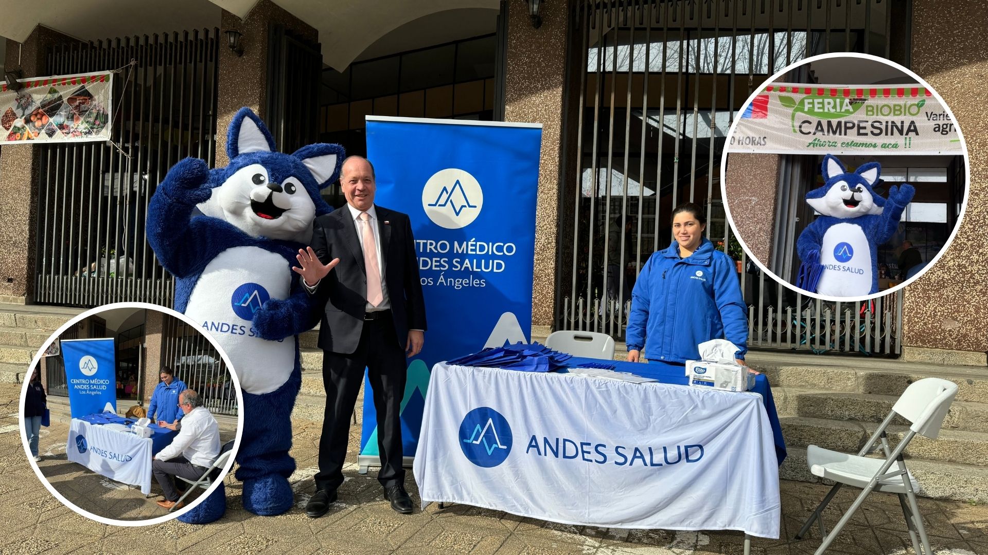 Andes Salud en la Feria Campesina Biobío de Los Ángeles
